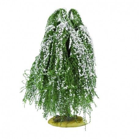 Salice Natalizio Innevato H.15 cm