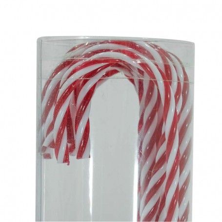 Bastoncini di Zucchero Natalizi Bianchi e Rossi H.25 cm