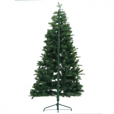 Albero di Natale a Parete Verde H.210 cm in Pe+Pvc con Apertura ad Ombrello - Marte