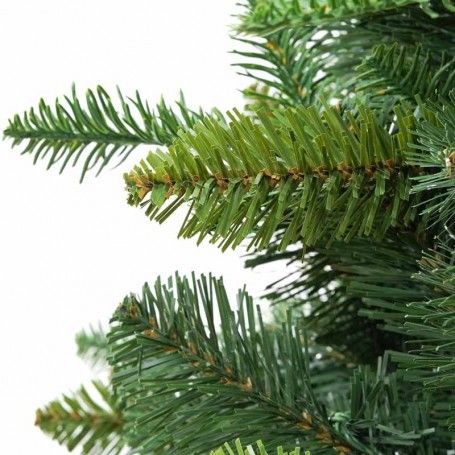 Albero di Natale a Parete Verde H.210 cm in Pe+Pvc con Apertura ad Ombrello - Marte