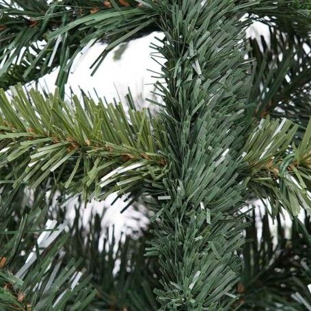 Albero di Natale a Parete Verde H.210 cm in Pe+Pvc con Apertura ad Ombrello - Marte