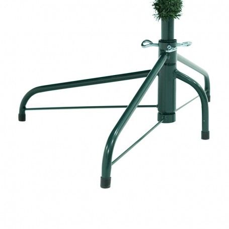 Albero di Natale a Parete Verde H.210 cm in Pe+Pvc con Apertura ad Ombrello - Marte