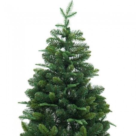 Albero di Natale a Parete Verde H.210 cm in Pe+Pvc con Apertura ad Ombrello - Marte