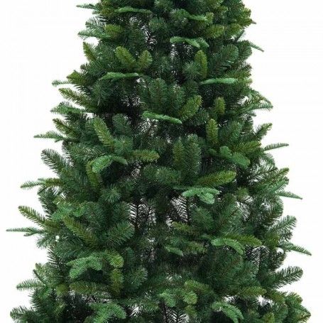 Albero di Natale a Parete Verde H.210 cm in Pe+Pvc con Apertura ad Ombrello - Marte