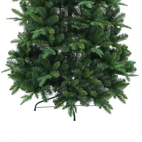 Albero di Natale a Parete Verde H.210 cm in Pe+Pvc con Apertura ad Ombrello - Marte