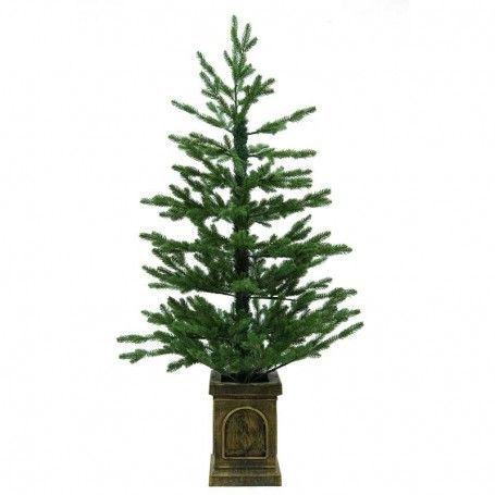 Albero di Natale Verde con Vaso H.120 cm in Pe