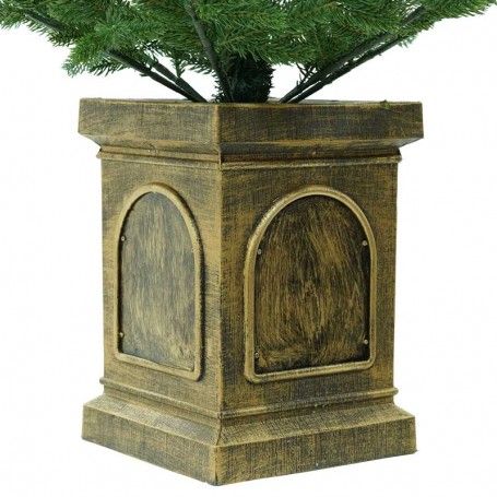 Albero di Natale Verde con Vaso H.120 cm in Pe
