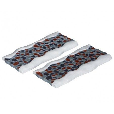 Stone Road Straight Set Of 2 - Lemax 34644