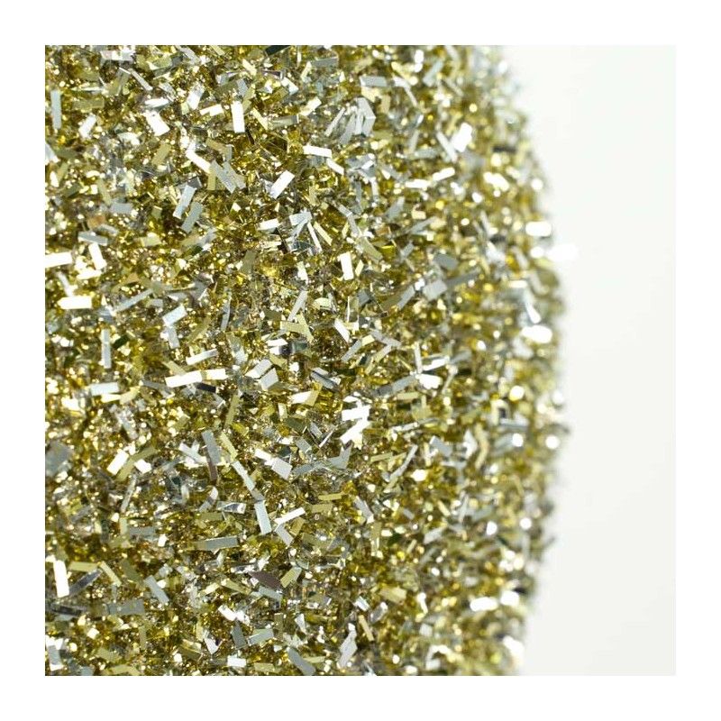 Palla di Natale Glitterata D.20 cm Conf. da 1 Pz