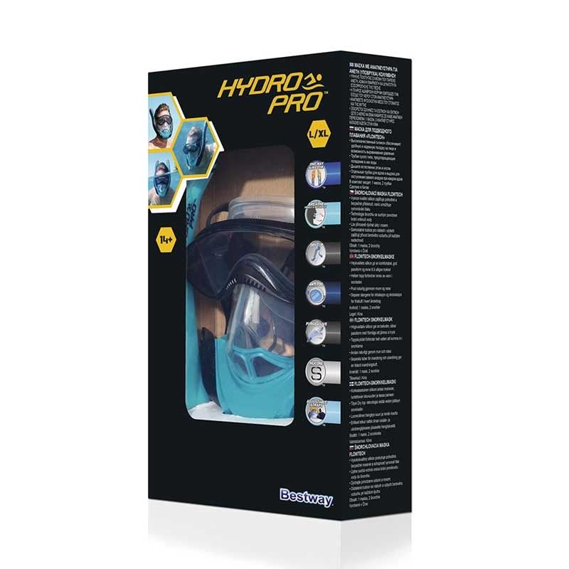 Maschera per Snorkeling con Boccaglio Integrato L/XL - Bestway