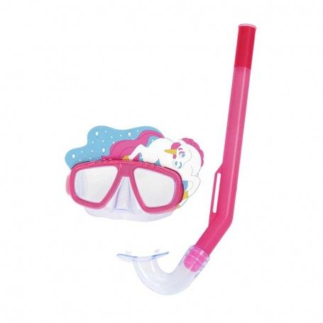 Set Maschera e Boccaglio con Animaletti - Bestway Set Maschera e Boccaglio con Animaletti - Bestway