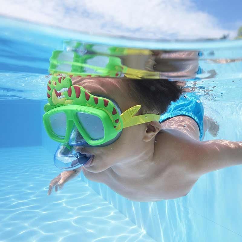 Set Maschera e Boccaglio con Animaletti - Bestway