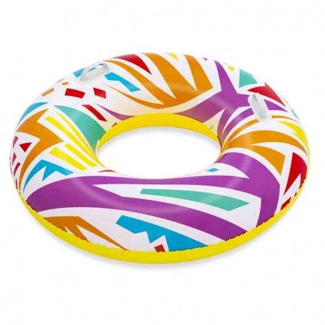 Ciambella Salvagente Fantasia Geometrica D.107 cm - Bestway Ciambella Salvagente Fantasia Geometrica D.107 cm - Bestway