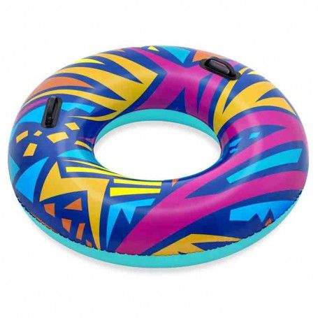 Ciambella Salvagente Fantasia Geometrica D.107 cm - Bestway Ciambella Salvagente Fantasia Geometrica D.107 cm - Bestway