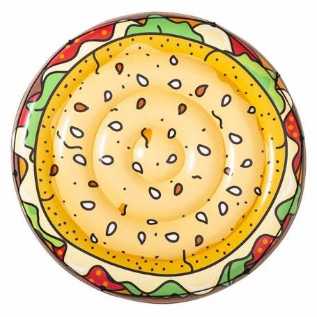 Materassino Gonfiabile Hamburger D.158 cm - Bestway Materassino Gonfiabile Hamburger D.158 cm - Bestway