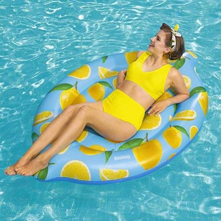 Materassino Gonfiabile Limone 176x122 cm - Bestway Materassino Gonfiabile Limone 176x122 cm - Bestway