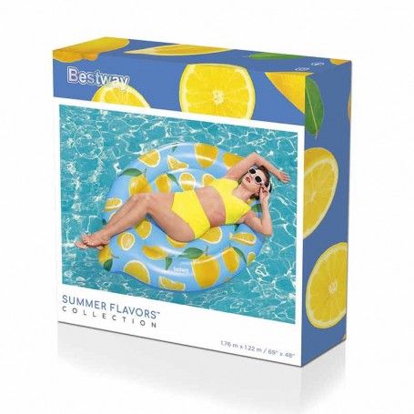 Materassino Gonfiabile Limone 176x122 cm - Bestway Materassino Gonfiabile Limone 176x122 cm - Bestway