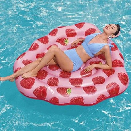 Materassino Gonfiabile Lampone 165x151 cm - Bestway Materassino Gonfiabile Lampone 165x151 cm - Bestway