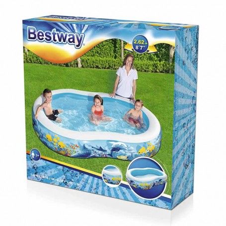 Piscina Gonfiabile per Bambini 262x157x46 cm - Bestway
