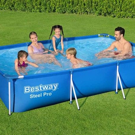 Piscina Steel Pro 300x201x66 cm - Bestway 56404 Piscina Steel Pro 300x201x66 cm - Bestway 56404