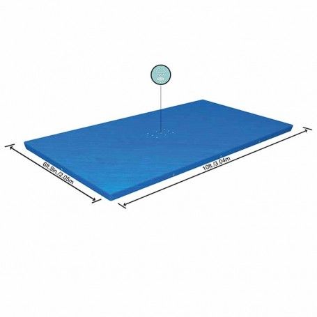 Telo di Copertura per Piscine 304x205 cm - Bestway 58106 Telo di Copertura per Piscine 304x205 cm - Bestway 58106