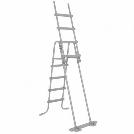 Scala di Sicurezza per Piscine H.122 cm - Bestway 58331 Scala di Sicurezza per Piscine H.122 cm - Bestway 58331