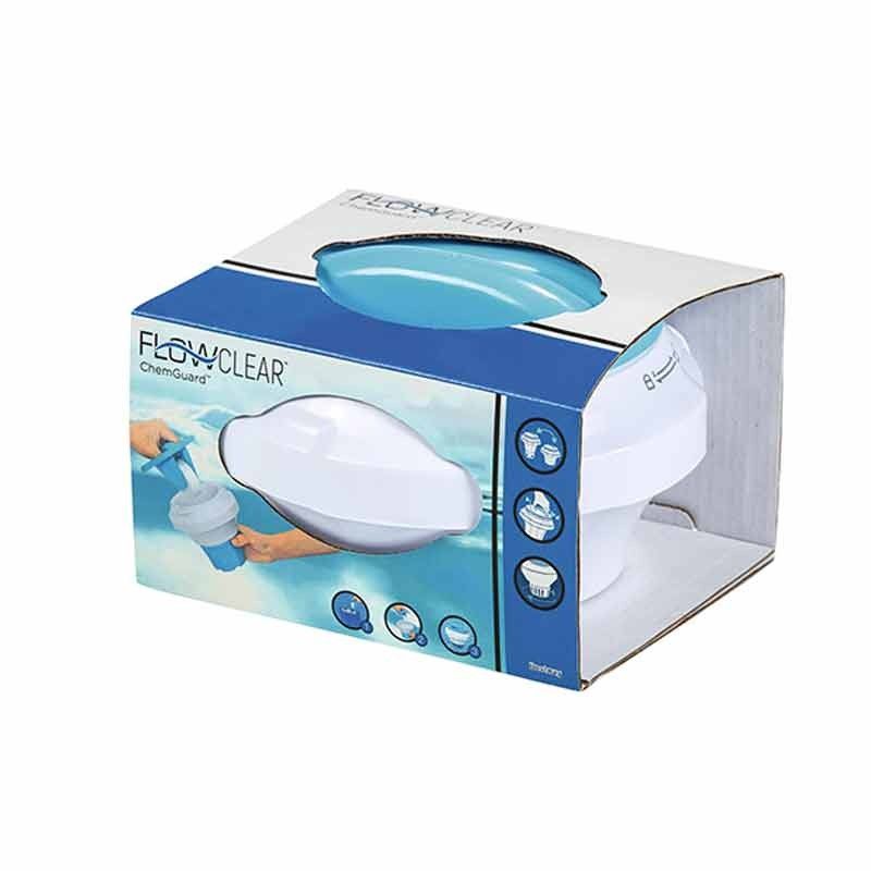 Dispenser di Cloro Galleggiante con Presina per Piscina - Bestway 58668