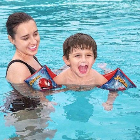 Braccioli Gonfiabili Spiderman 23x15 cm - Bestway 98001