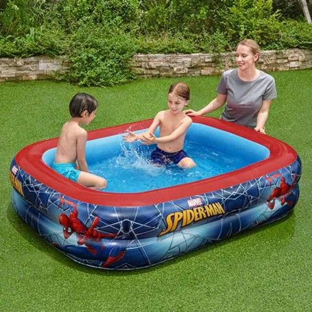 Piscina Gonfiabile Spiderman 200x146x48 cm - Bestway 98011