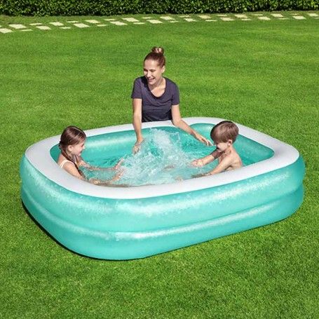 Piscina Gonfiabile Rettangolare 201x150x51 cm - Bestway 54005 Piscina Gonfiabile Rettangolare 201x150x51 cm - Bestway 54005