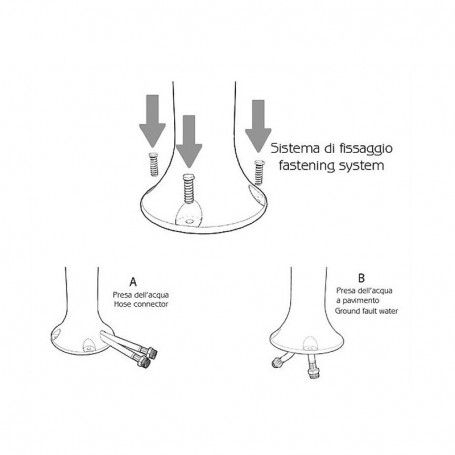 Doccia Tradizionale Funny Yin 2 Colori - Arkema