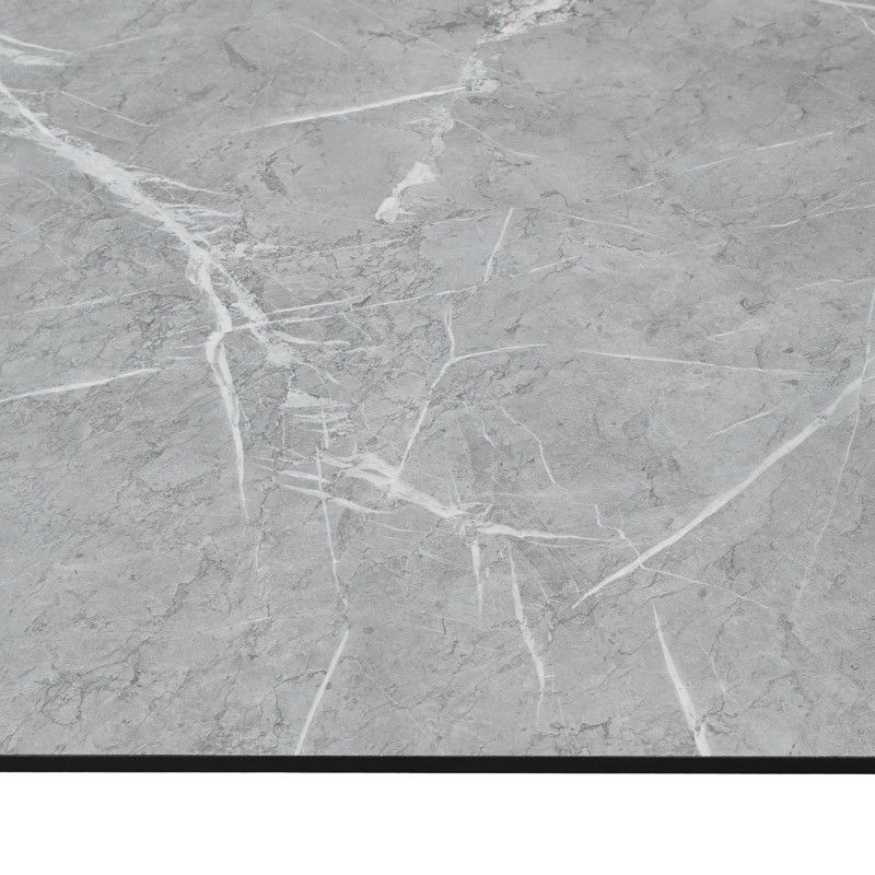 Tavolo Rettangolare per Esterni in Alluminio Bianco e Grigio | Panarea