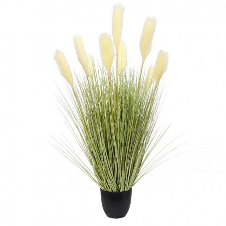 Pianta Pampas Artificiale con Vaso H.110 cm Pianta Pampas Artificiale con Vaso H.110 cm