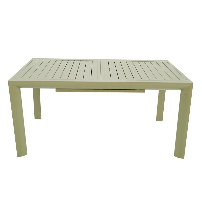 Tavolo Rettangolare Allungabile in Alluminio Tortora | Coffee