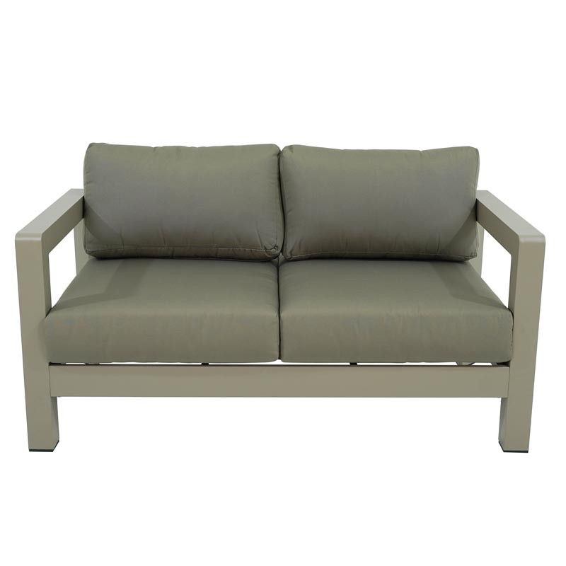 Set Divano da Giardino in Alluminio | Orlando Tortora