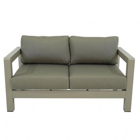 Set Divano da Giardino in Alluminio | Orlando Tortora Set Divano da Giardino in Alluminio | Orlando Tortora