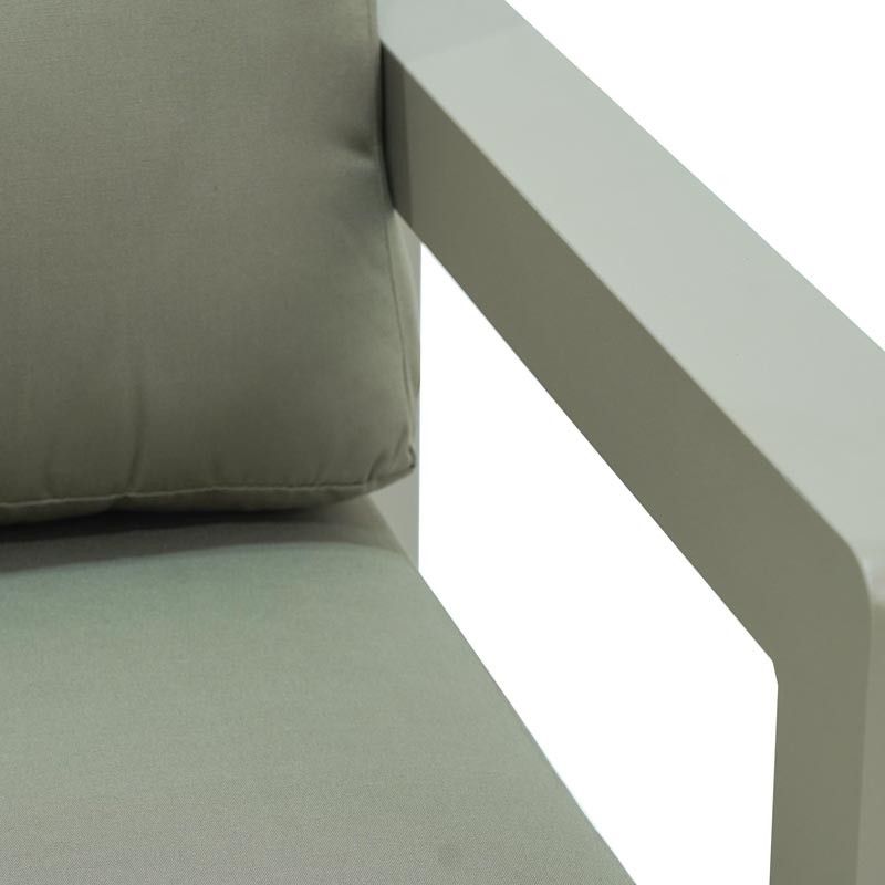 Set Divano da Giardino in Alluminio | Orlando Tortora