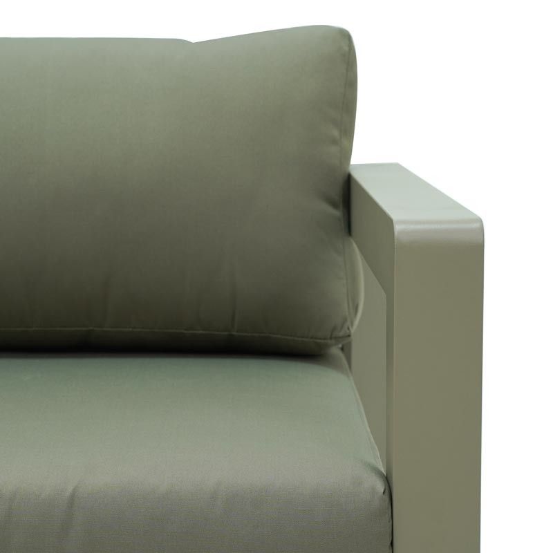 Set Divano da Giardino in Alluminio | Orlando Tortora