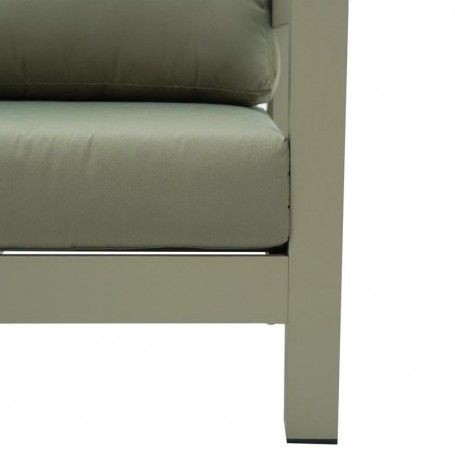 Set Divano da Giardino in Alluminio | Orlando Tortora Set Divano da Giardino in Alluminio | Orlando Tortora