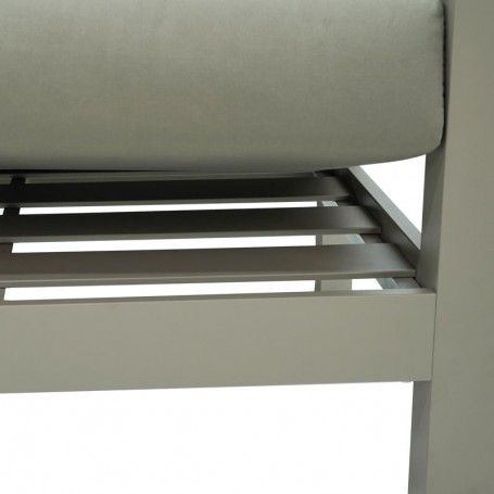 Set Divano da Giardino in Alluminio | Orlando Tortora Set Divano da Giardino in Alluminio | Orlando Tortora