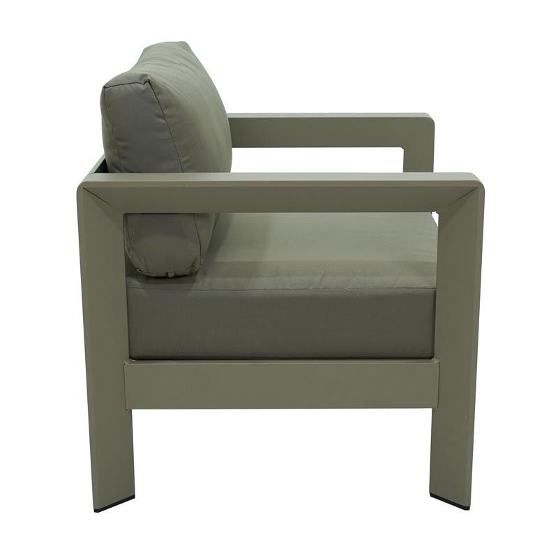 Set Divano da Giardino in Alluminio | Orlando Tortora