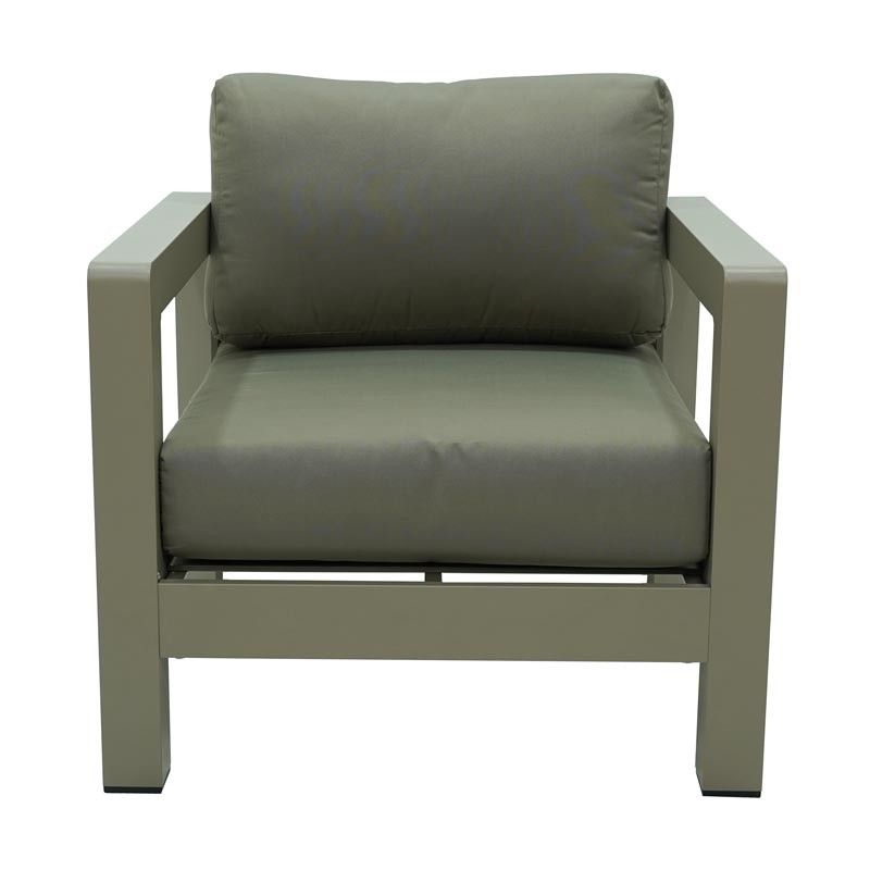 Set Divano da Giardino in Alluminio | Orlando Tortora