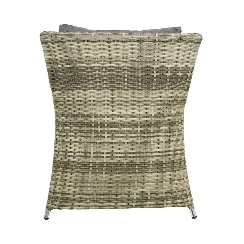 Set Divano da Giardino in Alluminio Beige - Lisandro