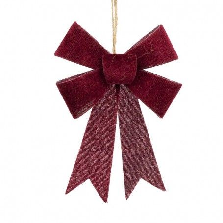 Fiocchi Natalizi da Appendere H.14 cm Confezione da 4 Pz