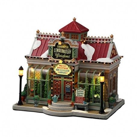 Caddington Conservatory Gardens con Alimentatore 4.5V - Lemax 25867