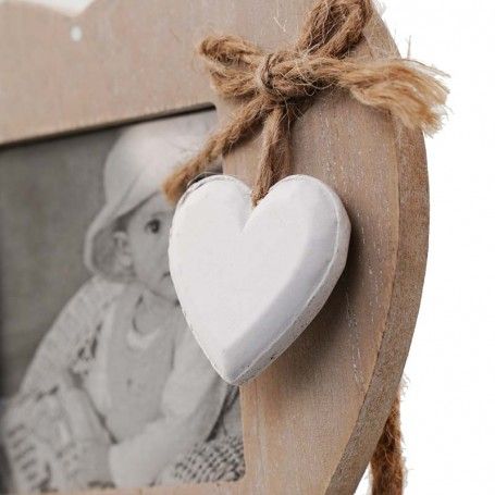 Cornice 3 Cuori in Legno H.60 cm Cornice 3 Cuori in Legno H.60 cm