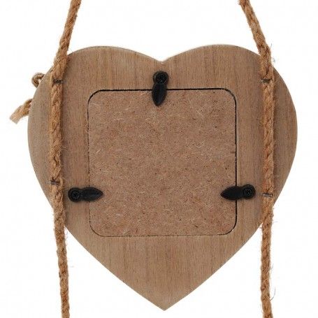 Cornice 3 Cuori in Legno H.60 cm Cornice 3 Cuori in Legno H.60 cm