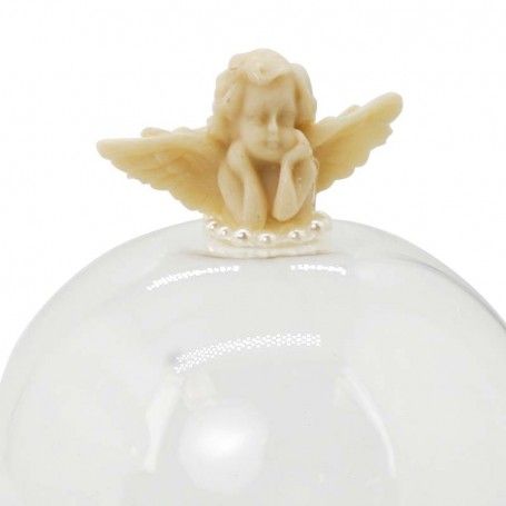 Alzatina in Vetro con Angioletto 12x18 cm