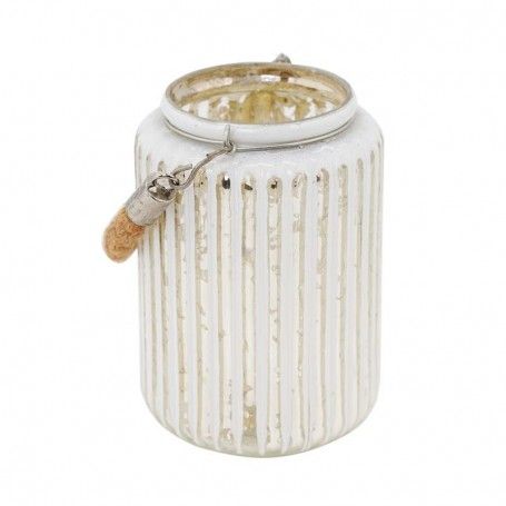 Porta Candela Piccolo Effetto Argento Antico Porta Candela Piccolo Effetto Argento Antico