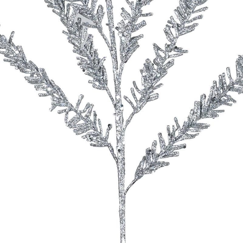 Ramo Natalizio Glitterato H.73 cm